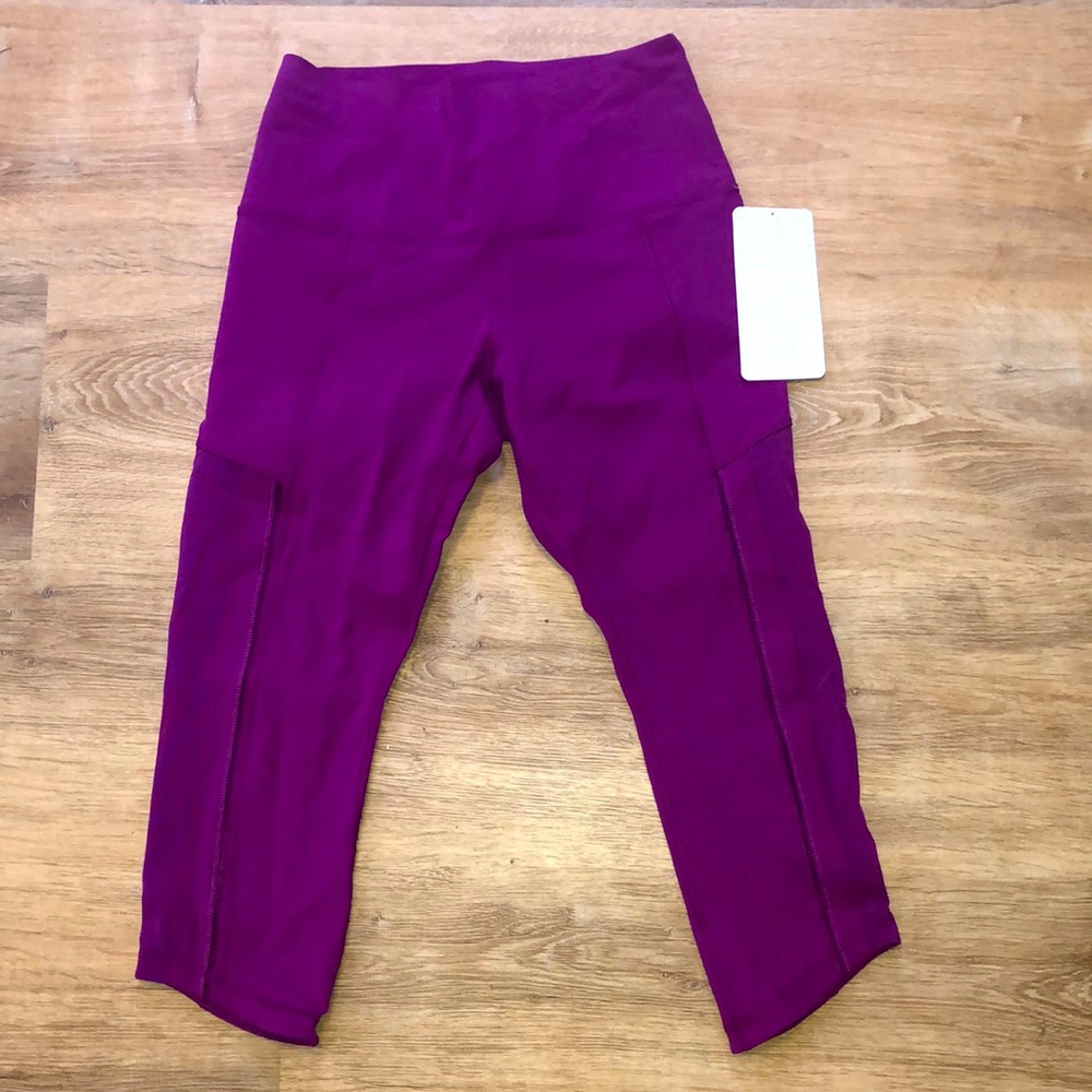 NWT lululemon crop leggings